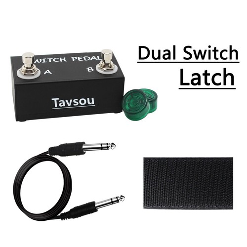 Dual switch pedal for - dual, guitar